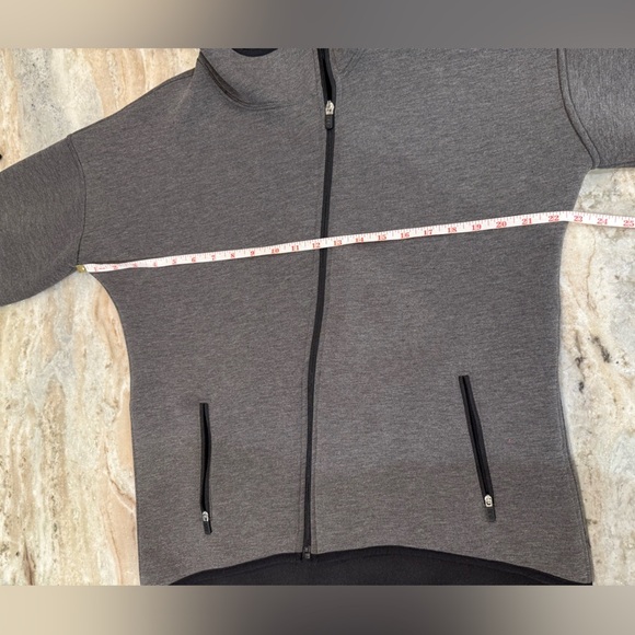 Women’s ABERCROMBIE & FITCH Neoprene activewear zip up hoodie- Size Small - Picture 8 of 11